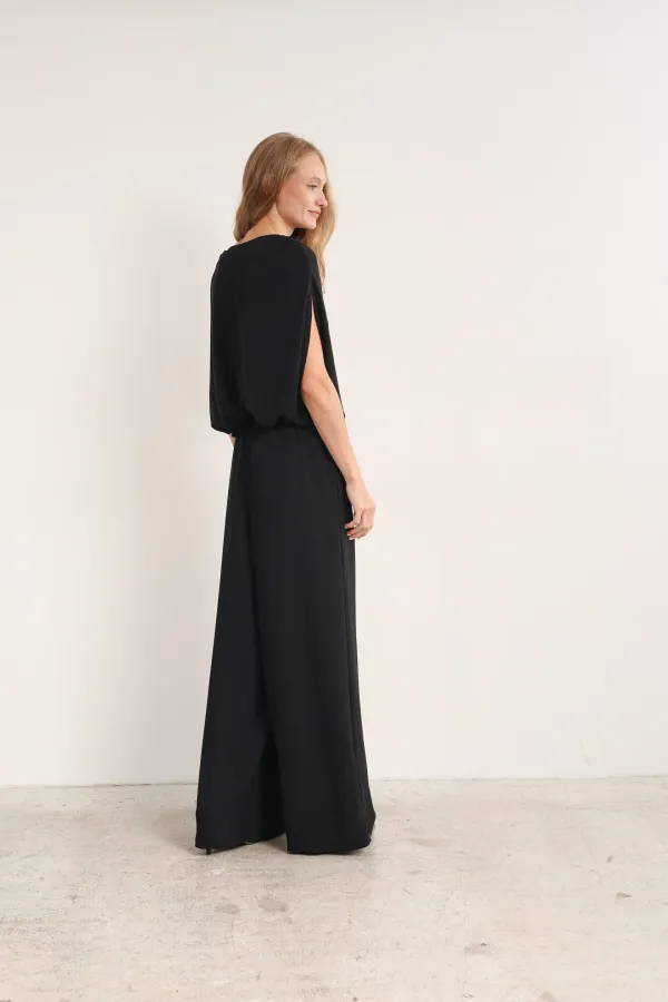 Фотография Брюки fibi black M (Черный, М) №3